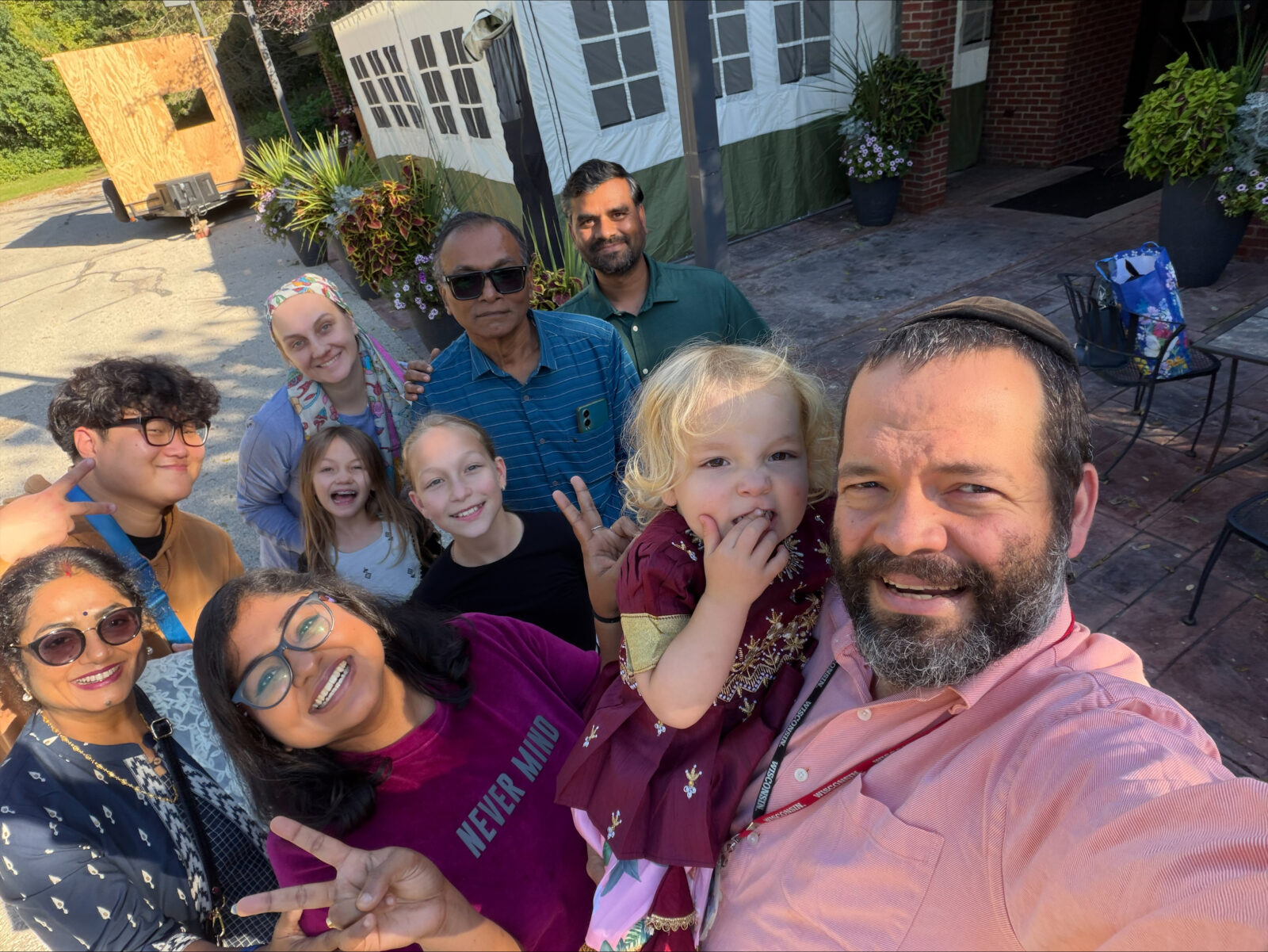 image of staff outdoors